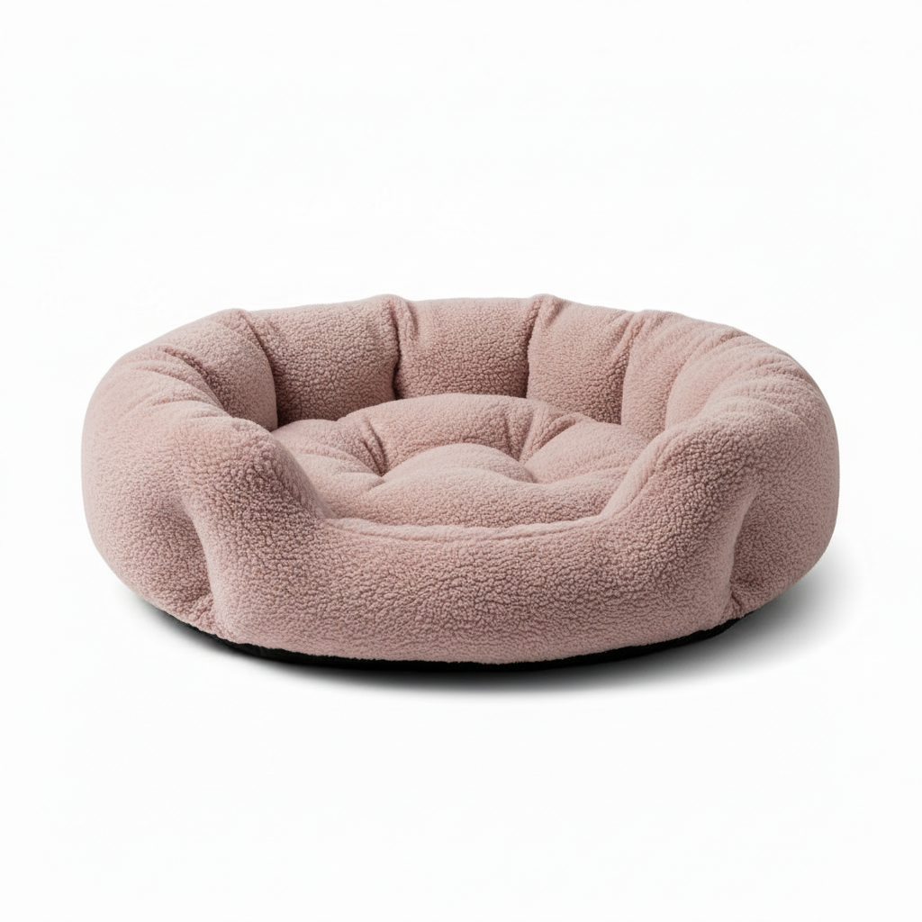 Variant 3 – Dusty Rose donut pet bed