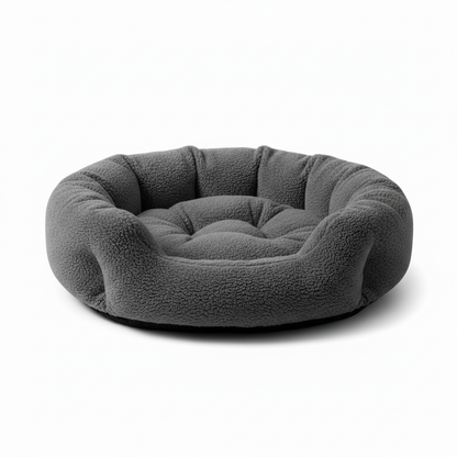 Variant 2 – Charcoal Grey donut pet bed